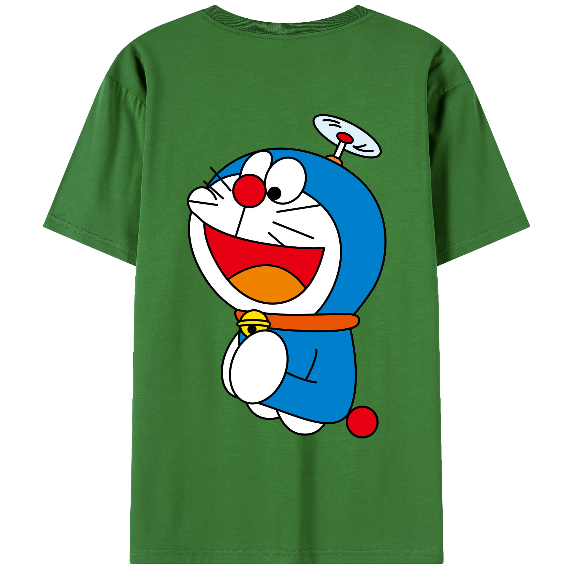 （画像用） ドラえもん Doraemon レディース半袖Tシャツ(バックプリント)